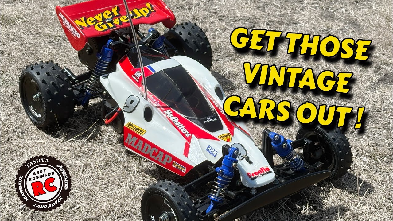 E432: A Tamiya Classic! Running An Original Unrestored Tamiya Madcap. Mind Those Tyres!