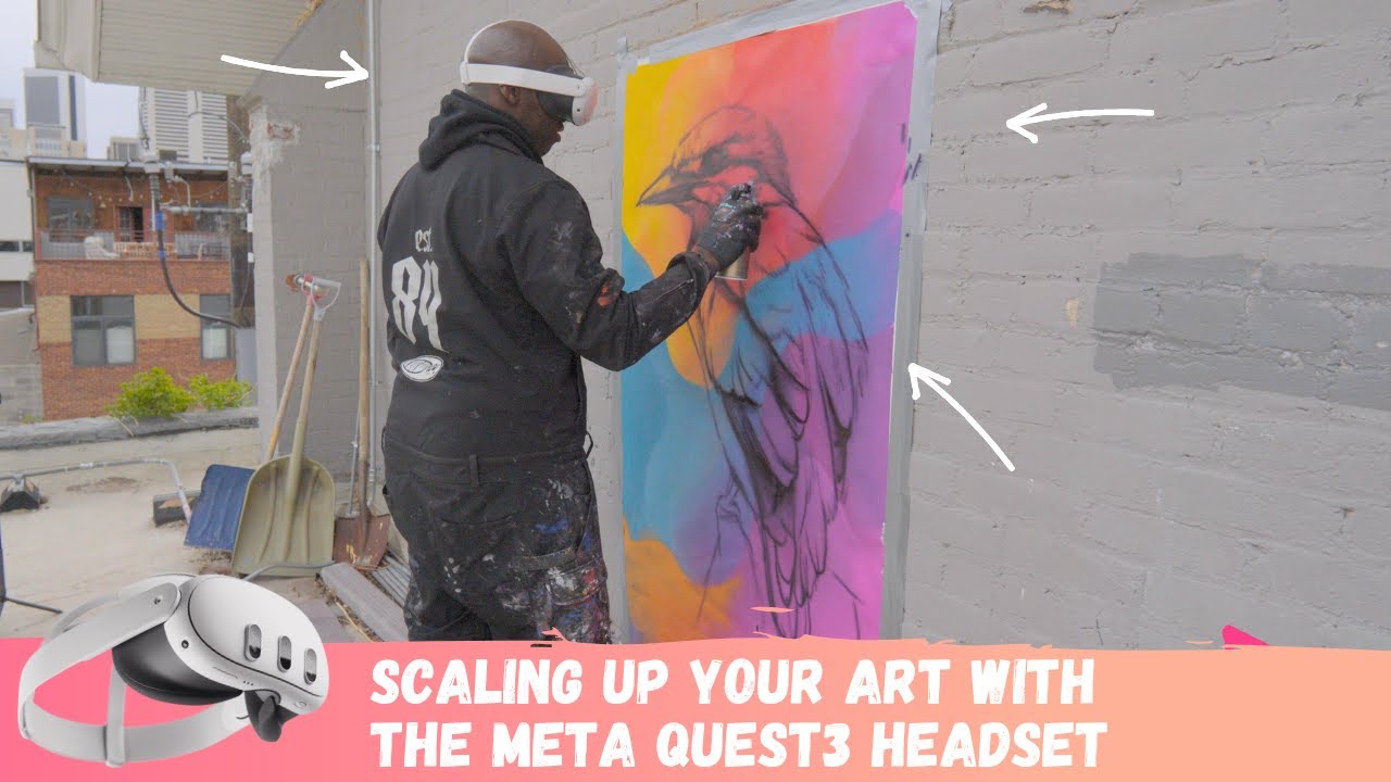 Scale up my design for Murals and Art Using the Meta Quest 3