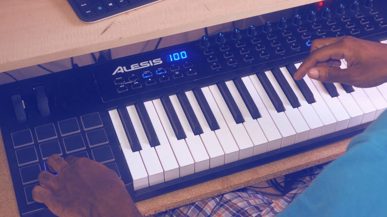 Alesis VI series Keyboard Controller Drum Roll Guide Tutorial