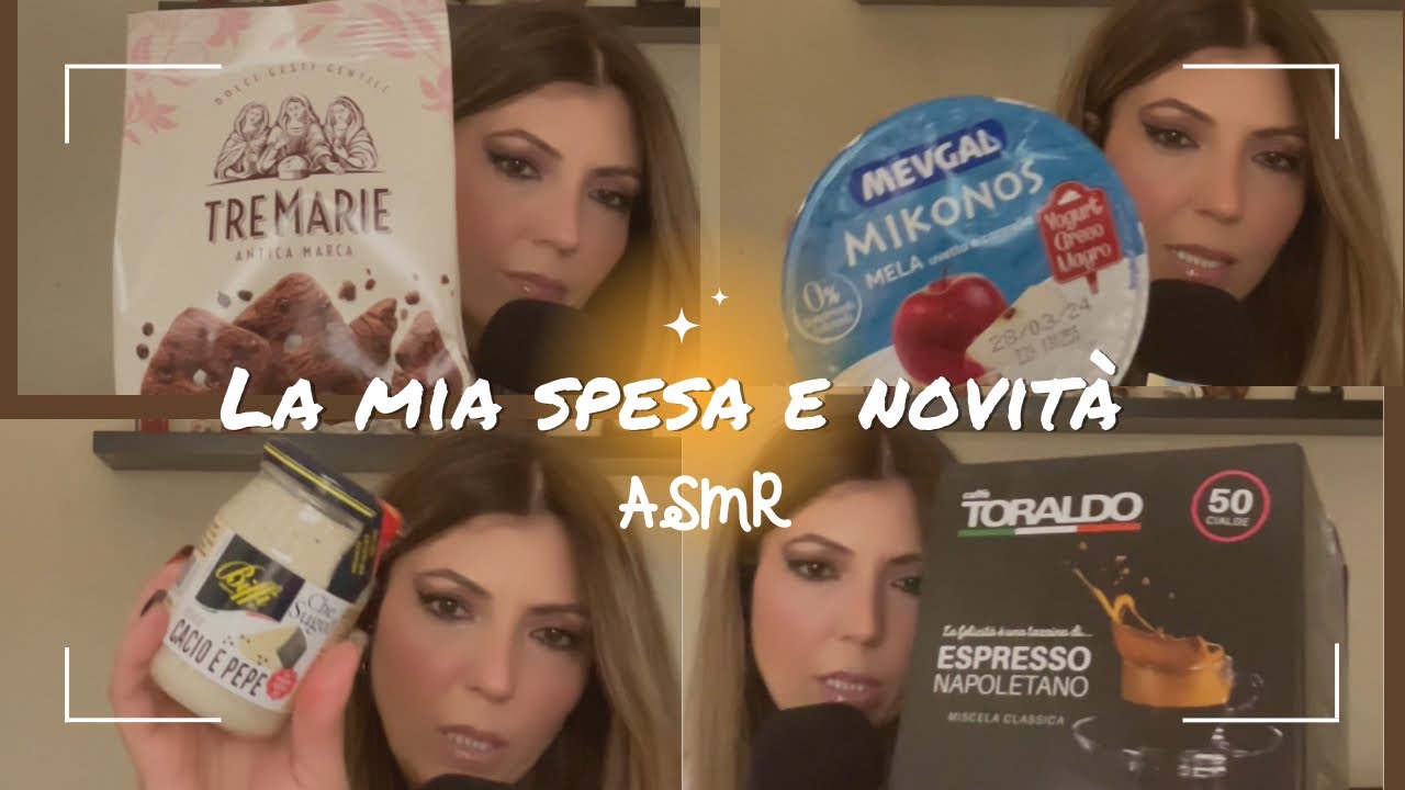 Svuota la spesa e tante novità #whispering #asmr #relaxing