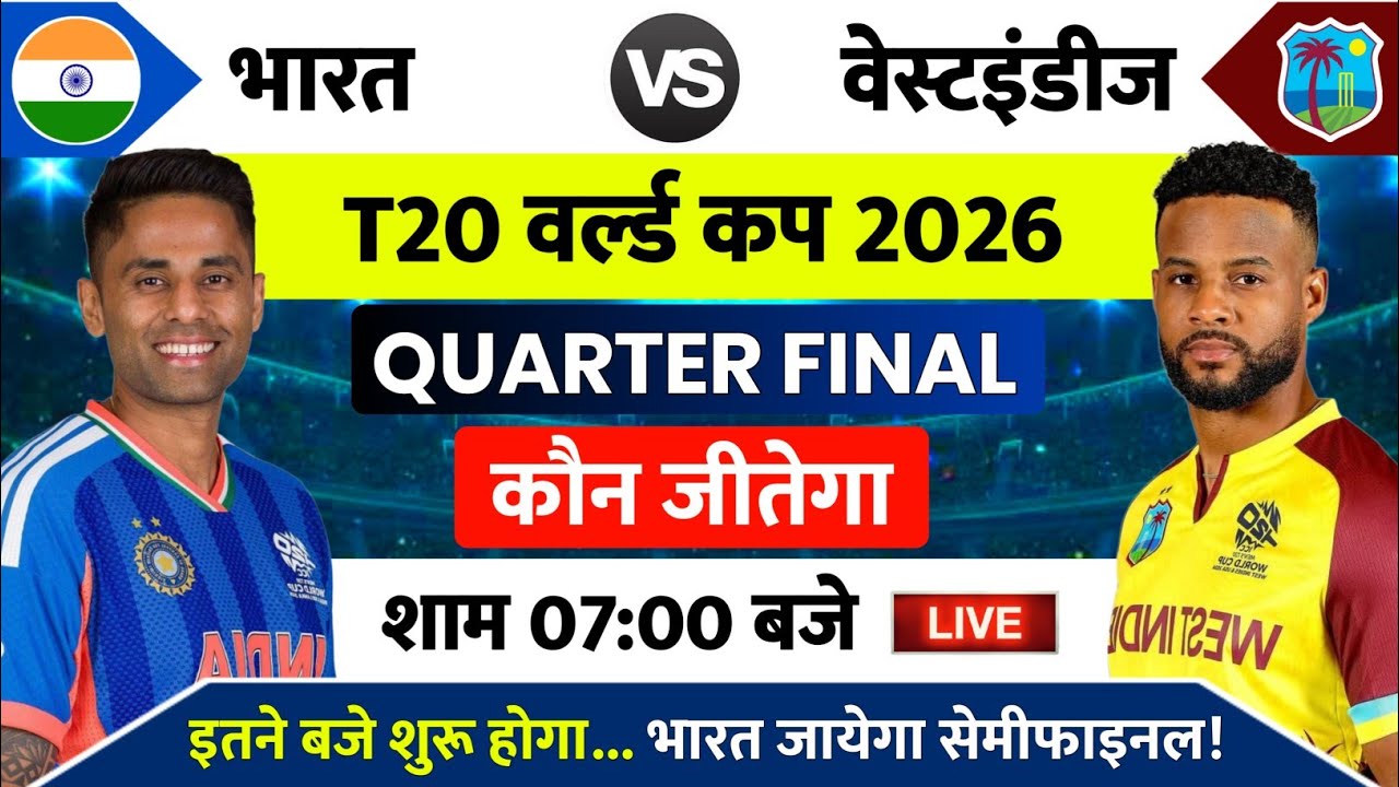 India vs West Indies ka match kab hai | aaj kiska match hai, india ka match kab hai,India Next Match