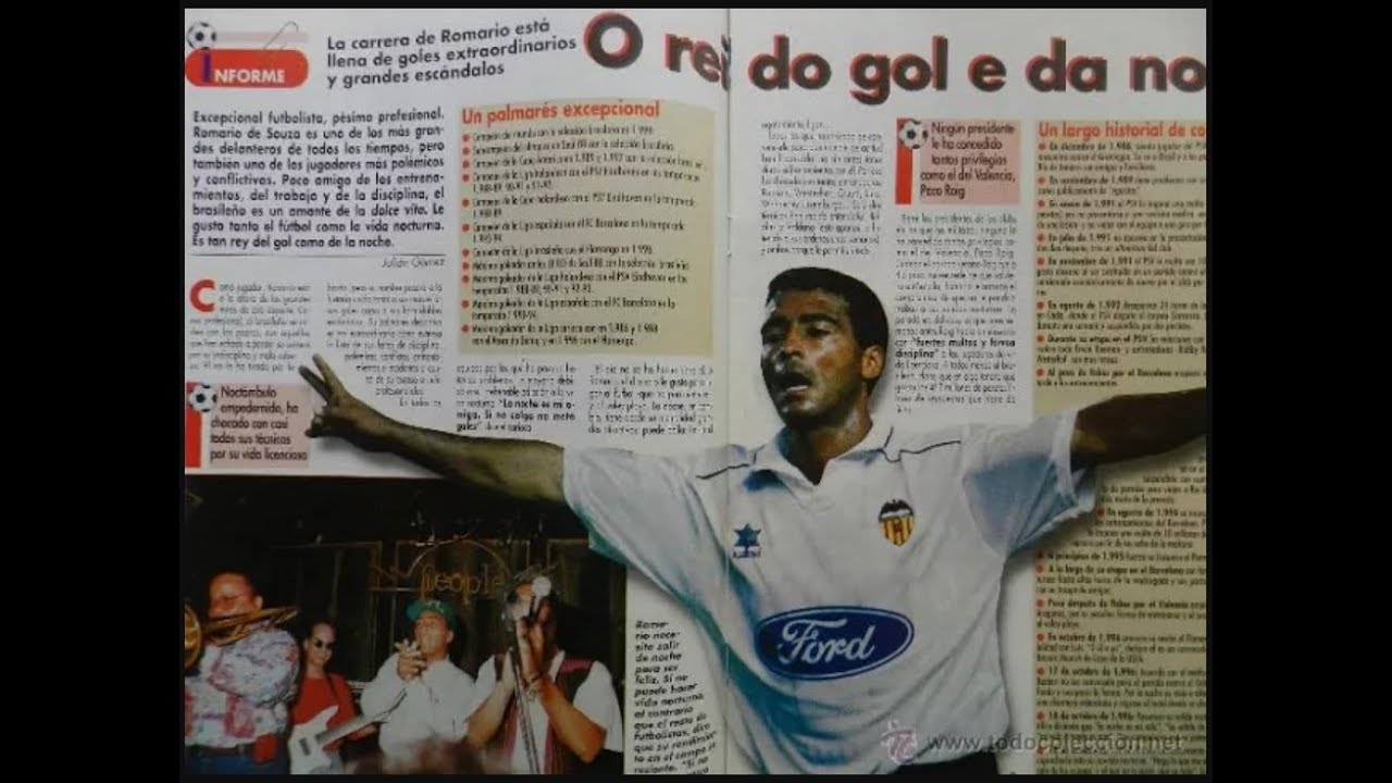 Romário ● Valência● Goals, Skills & Assists