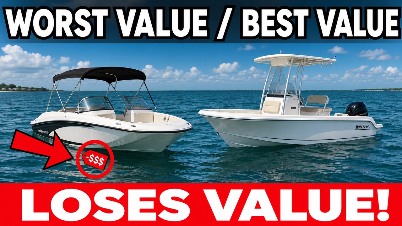 3 WORST and 4 BEST Boats That Keep Their Value