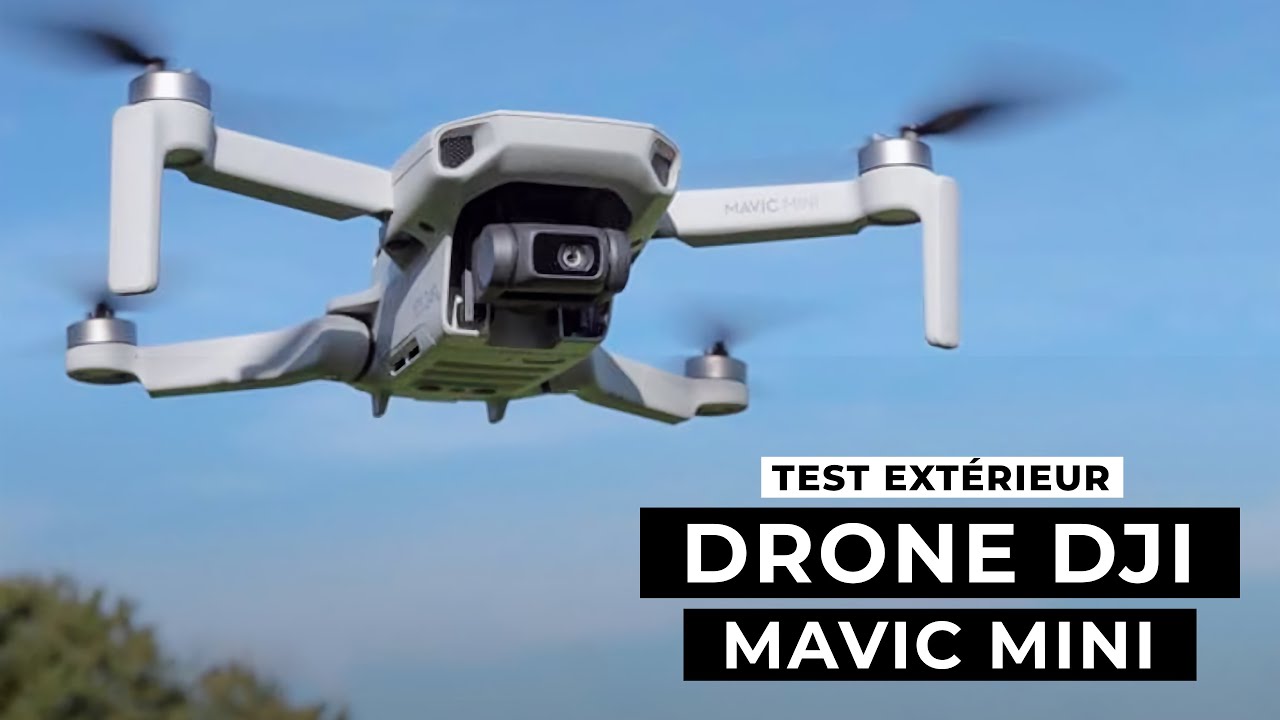 DJI MAVIC MINI : TEST EN EXTERIEUR (Je test les limites de ce petit drone en milieu urbain)