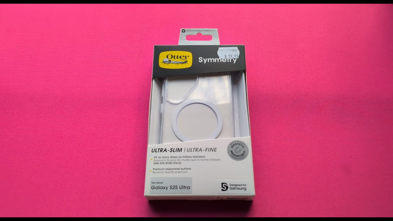 OtterBox Symmetry Case for Samsung Galaxy S25 Ultra Unboxing