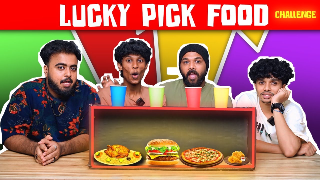 LUCKY PICK FOOD CHALLENGE 🥹😋