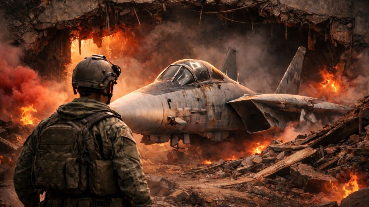 We Found a Destroyed F-14 Tomcat Hidden in a Bunker… Restoring a Legendary fighter jet