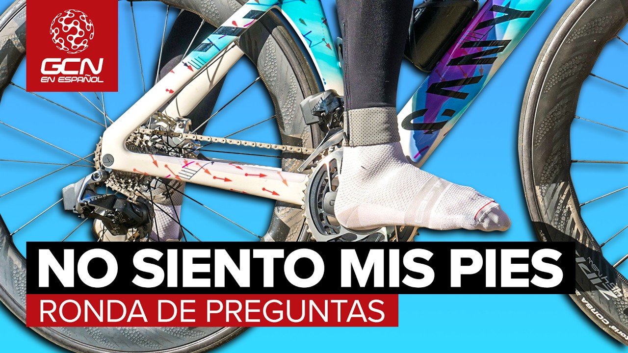 ¿Cómo puedo evitar que se me duerman las puntas de los pies en bici? | Ronda GCN #51