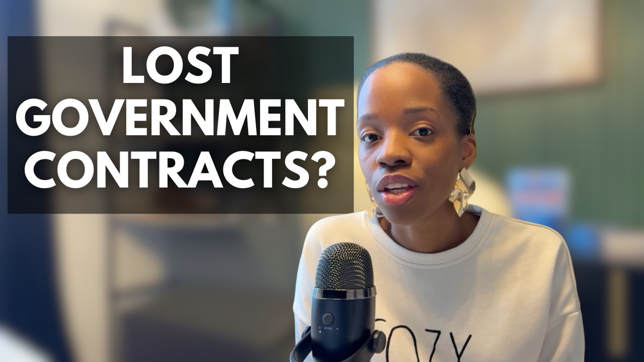 If you lost thousands in government contracts overnight, watch this