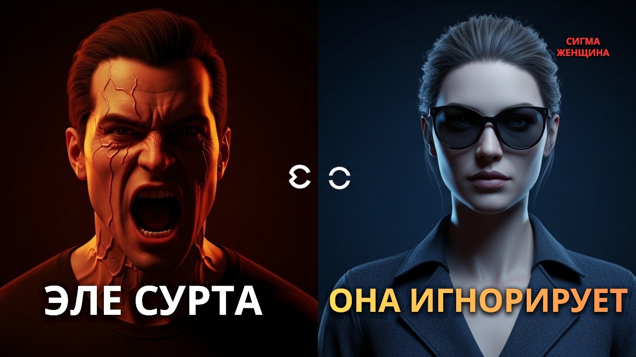 Почему нарцисс теряет контроль перед Женщиной-Сигмой?