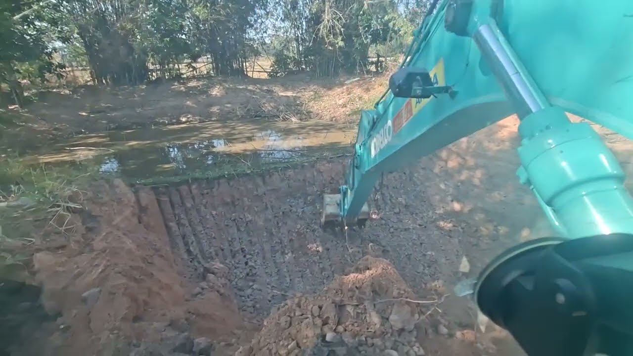 หน้างานใหม่ครับสระเก่าซะด้วยปลาไหลต้องมี