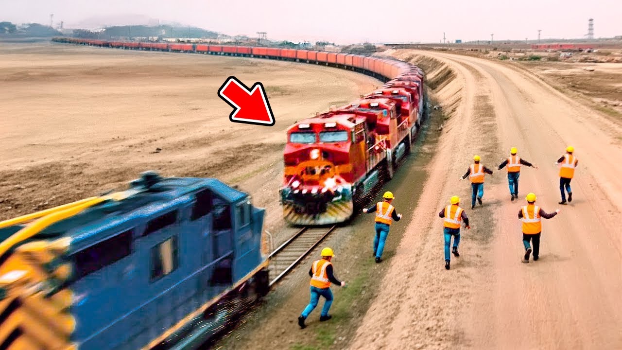 カメラが捉えた！鉄道で起きた衝撃の瞬間30選