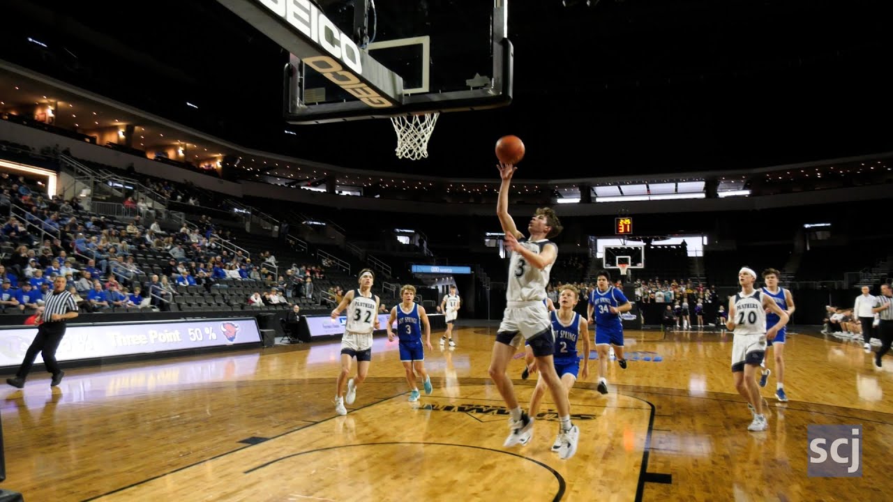 Dakota Valley vs Hot Springs state quarterfinal action