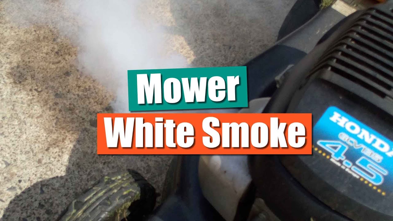 Mower White Smoke