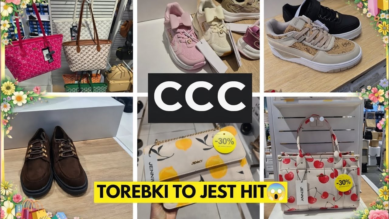 CCC TOREBKI sa genialne! Wiosenne obuwie !  Niskie ceny😱