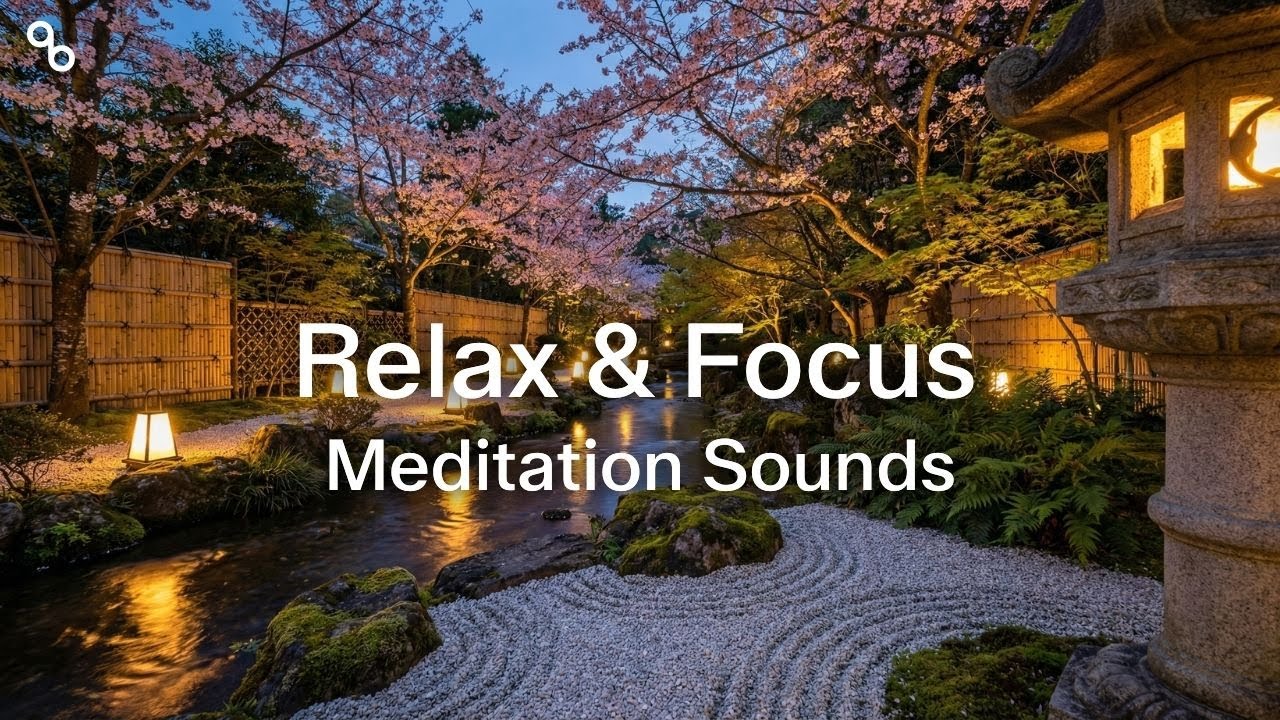 LIVE: Calming Meditation Music ✨ Stress Relief for Focus & Anxiety (7Hz Theta Binaural Beat)