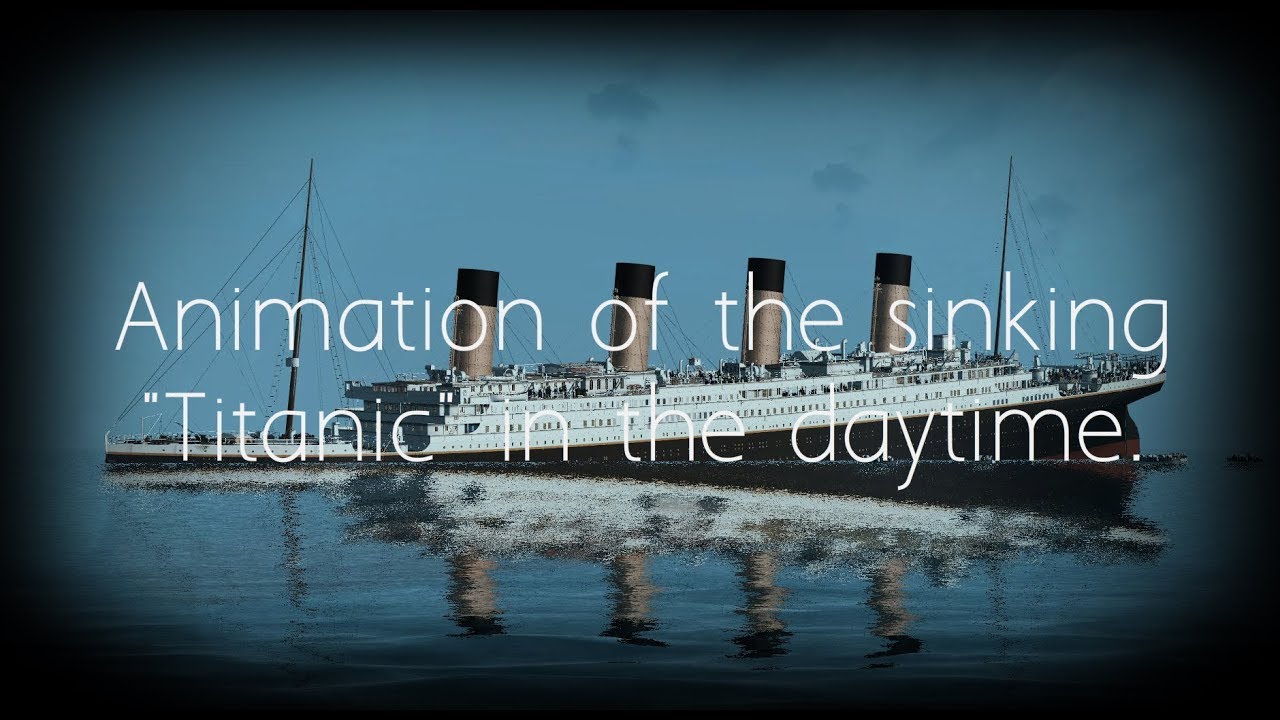 Animation of the sinking 