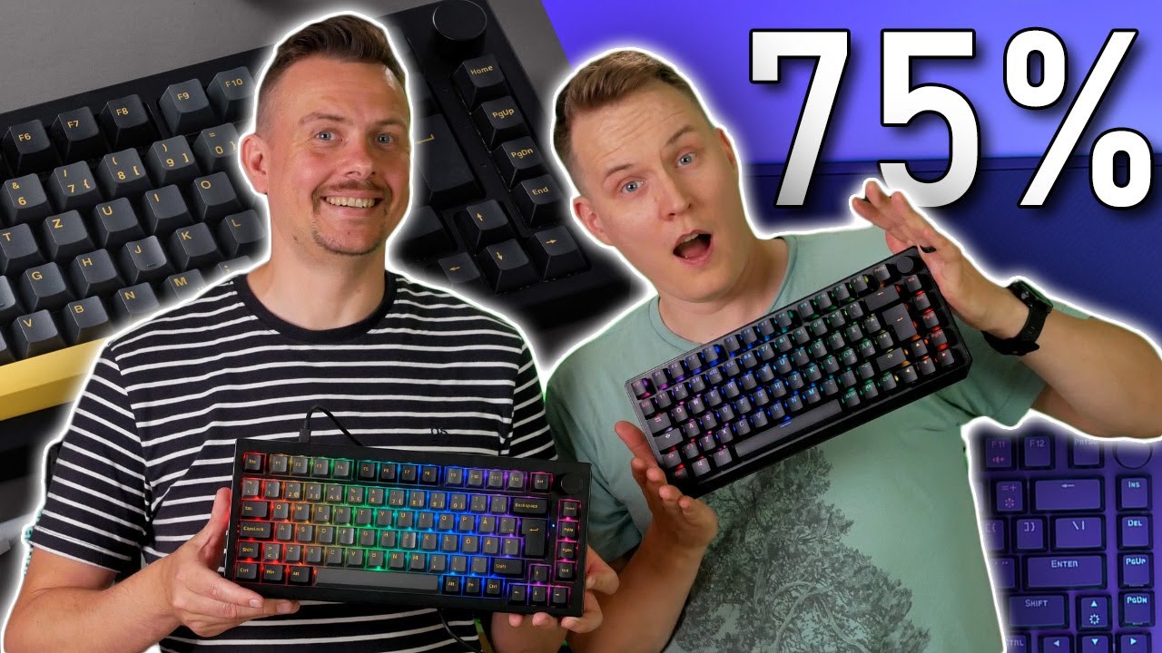 EDULLISET 75% N&Auml;PP&Auml;IMIST&Ouml;T! Testiss&auml; Endorfy Thock 75% Wireless & Akko 5075S