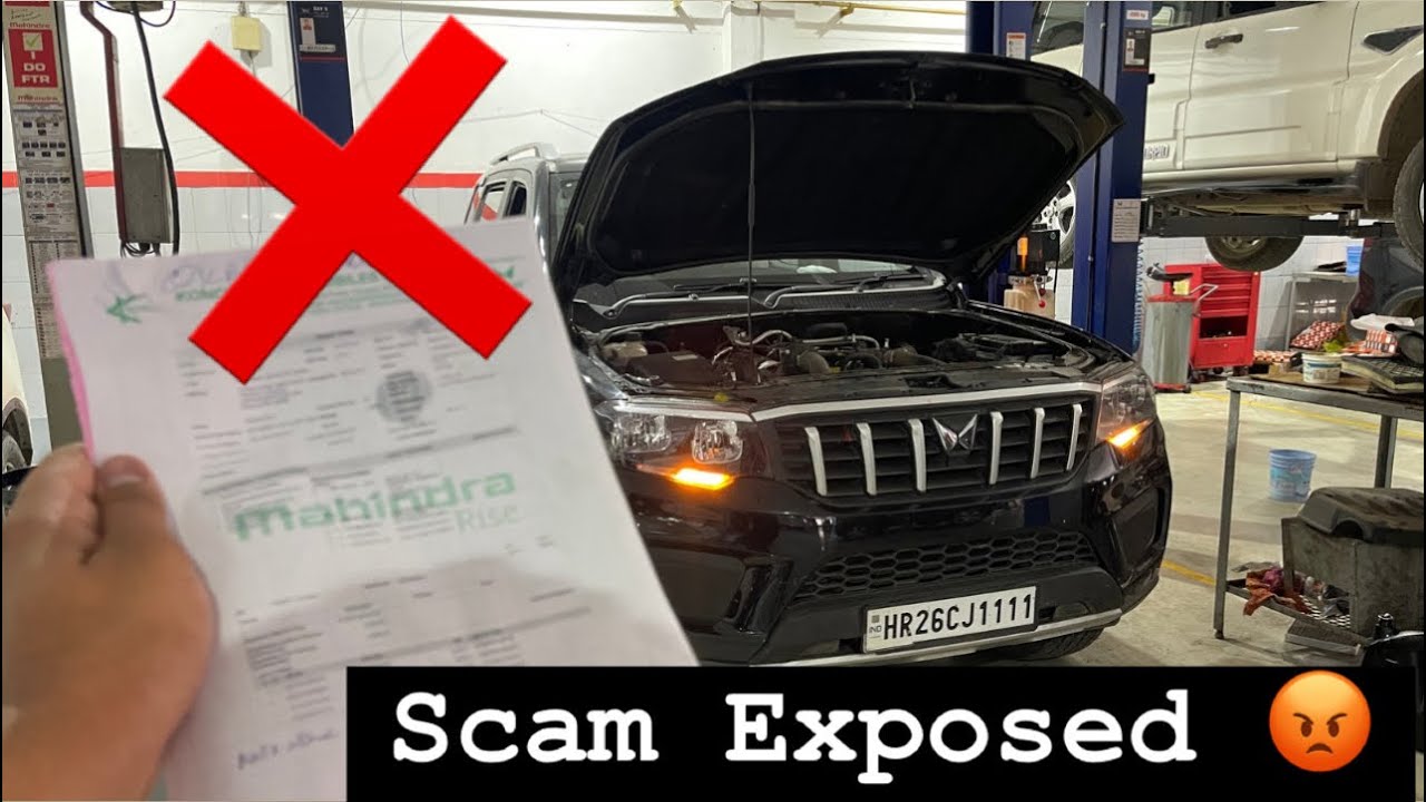 Scorpio N 3rd Service Experience After 20000km..Itni Mehngi 😱 Scam Exposed ❌😡