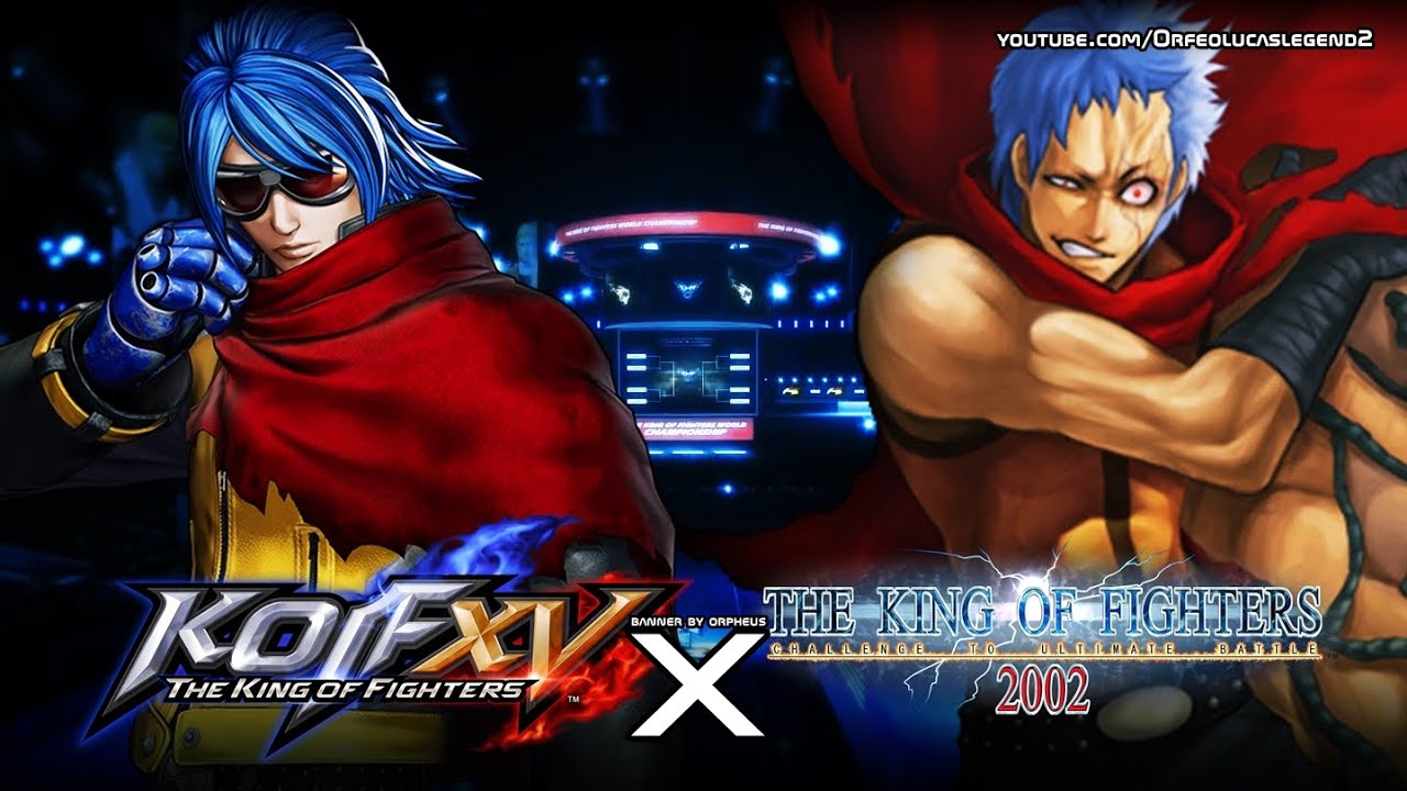 KOF XV - KROHNEN COMPARISON WITH K9999 KOF 2002