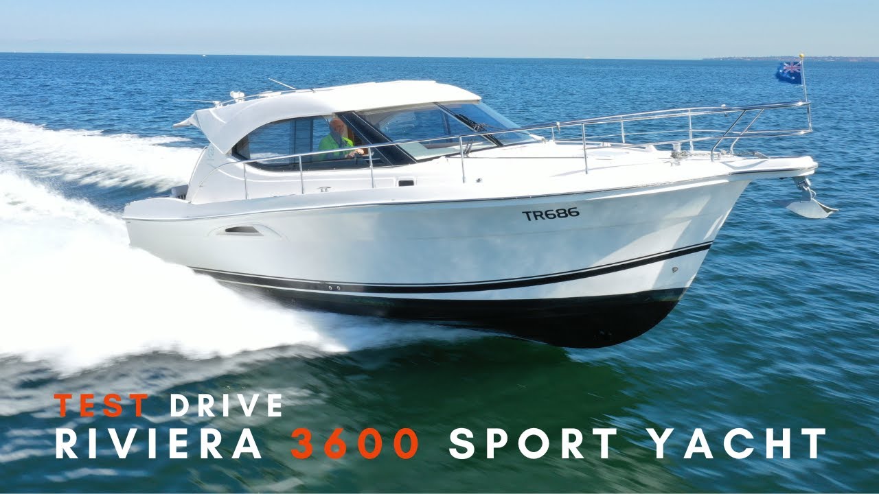 2007 Riviera 3600 Sport Yacht - Test Drive with Dan Jones