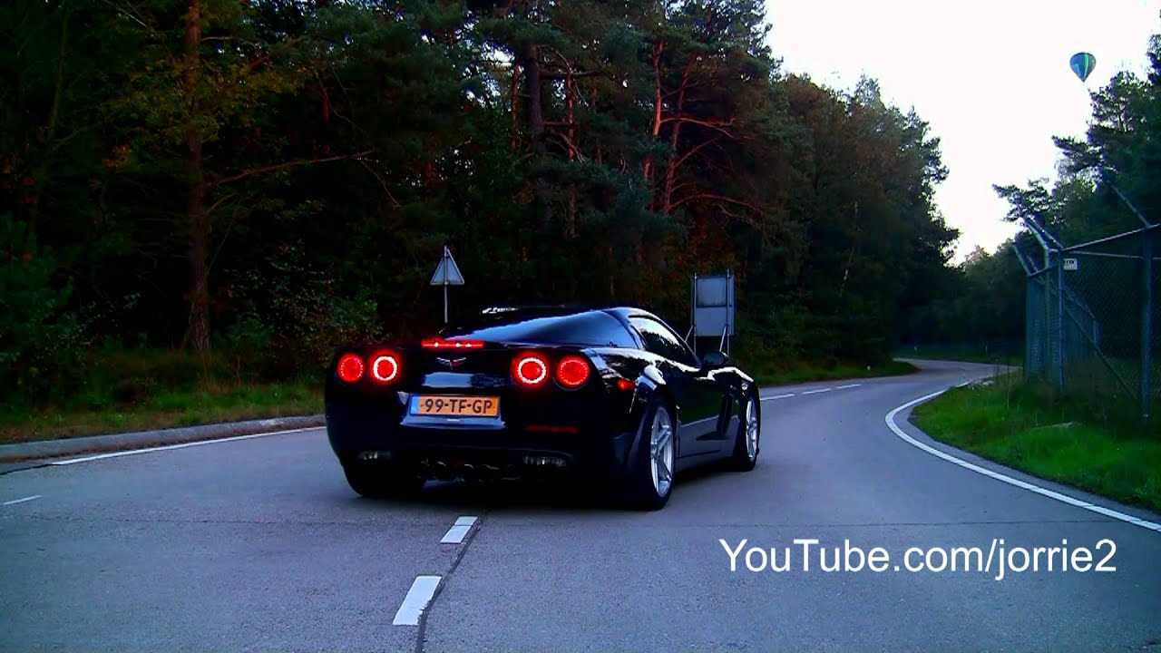 7x Corvette C6 Z06 Sound - 1080p HD