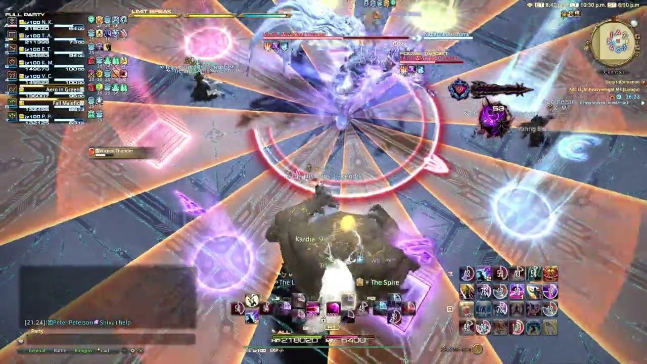 FFXIV M4S First kill DRK POV