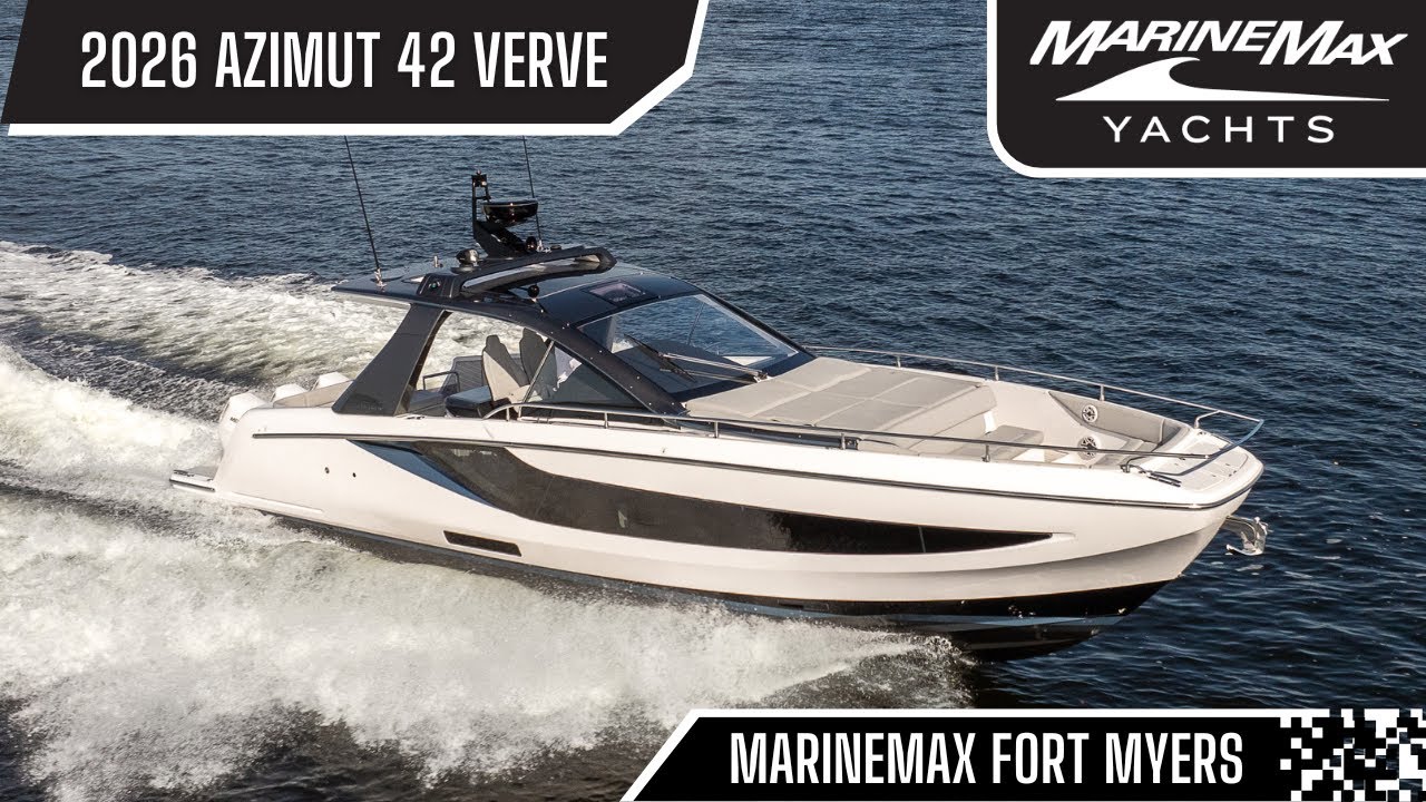 Yacht Craftsmanship In 42 Feet | The All New 2026 Azimut 42 Verve