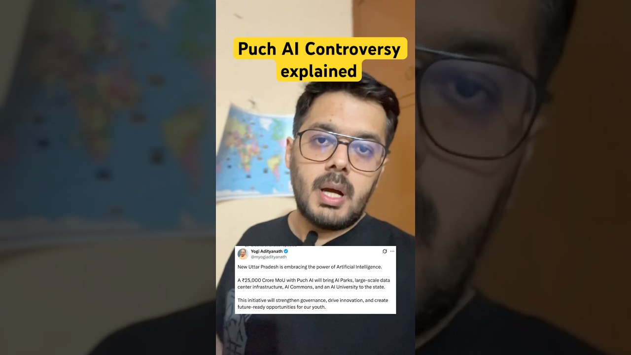 Puch AI Controversy: UP Govt Cancels ₹25,000 Cr MoU