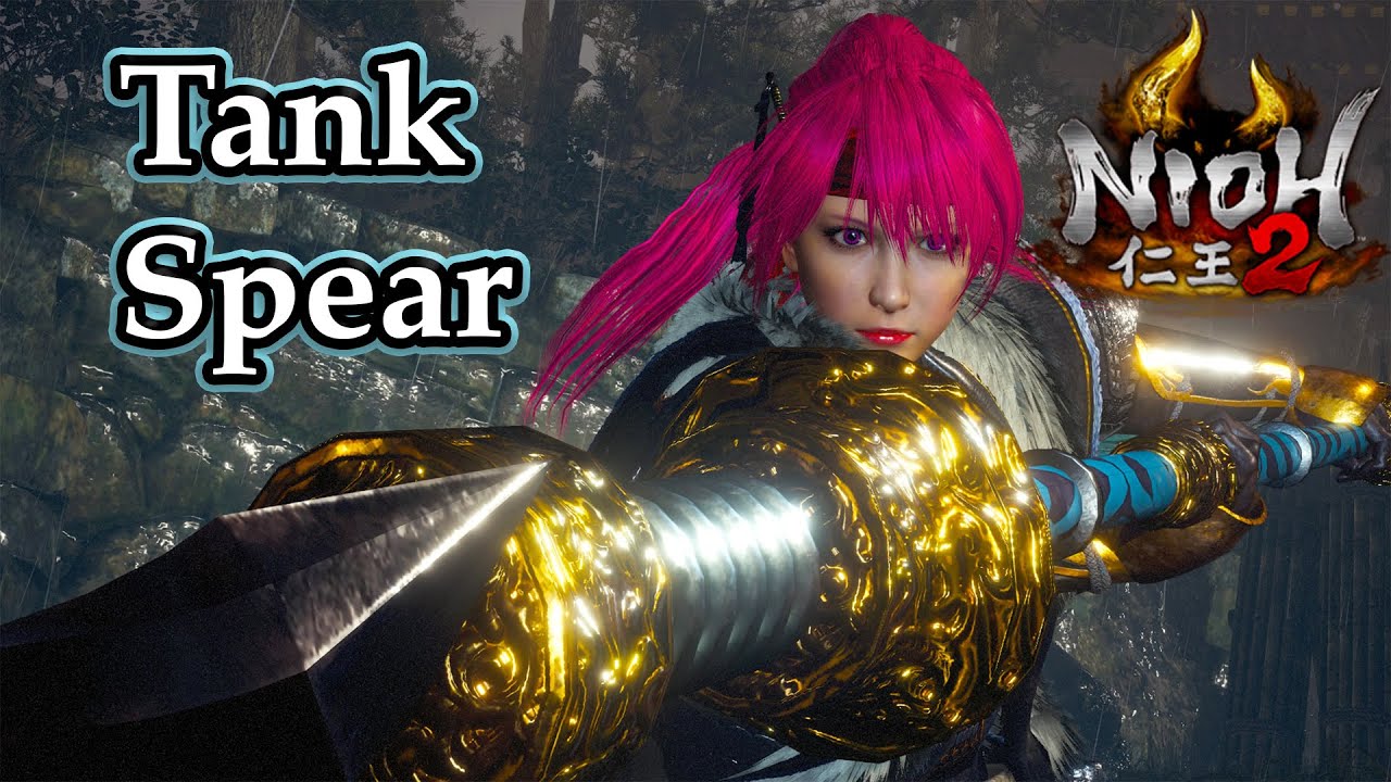 Nioh 2 (PS5) - Spear Purity Tank Build - Susano/Oyamatsumi (Scroll of the Damned) Tsuchigumo