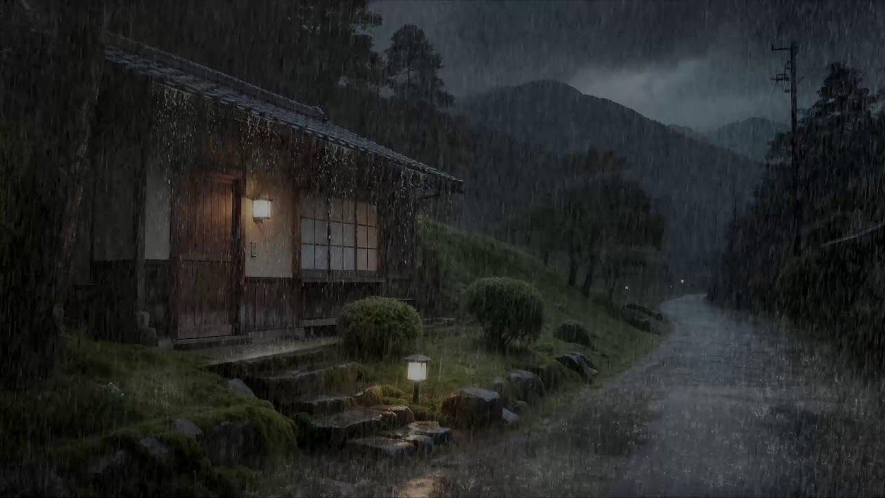 Relaja Tu Espíritu 🌧️ Lluvia Suave para Dormir y Sentir Paz Interior 💫