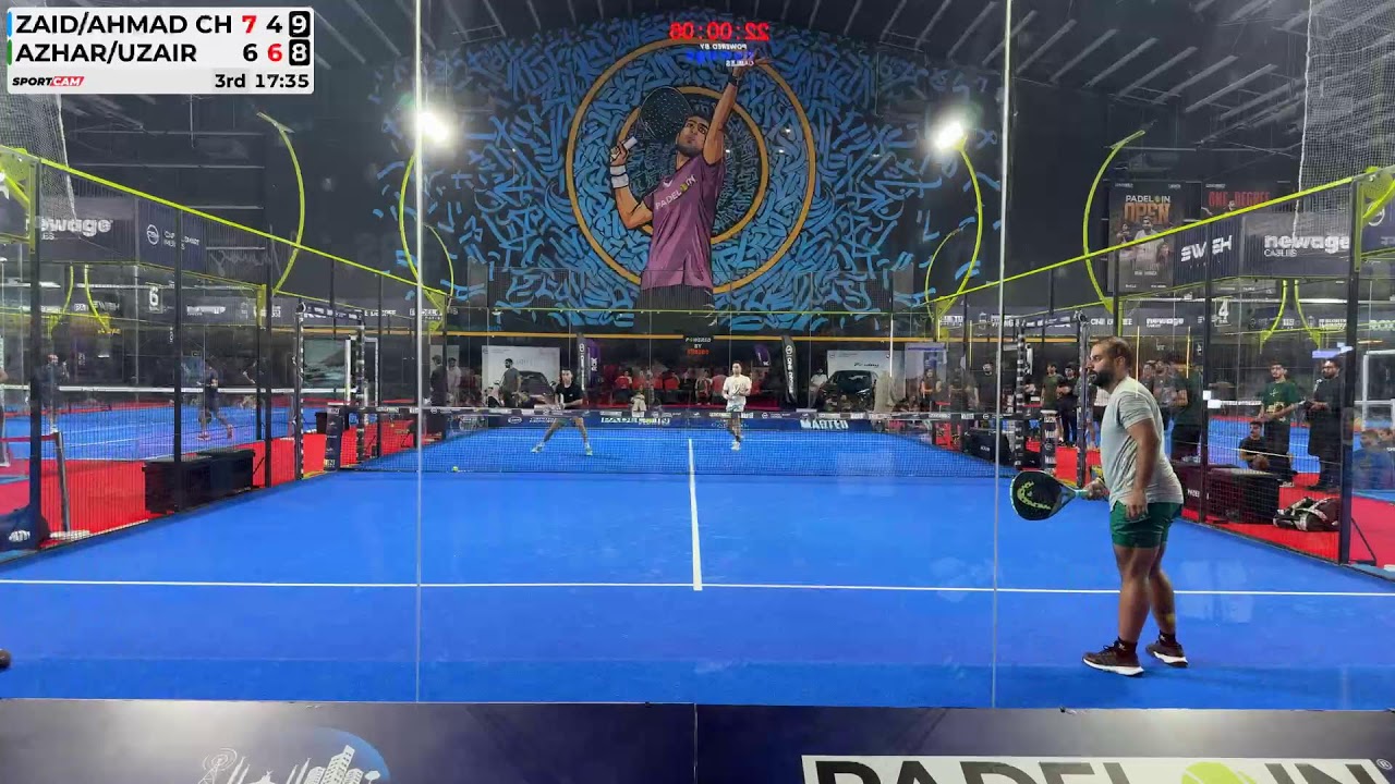 Padel In - Zaid & Ahmad Ch vs Azhar & Uzair Part 3