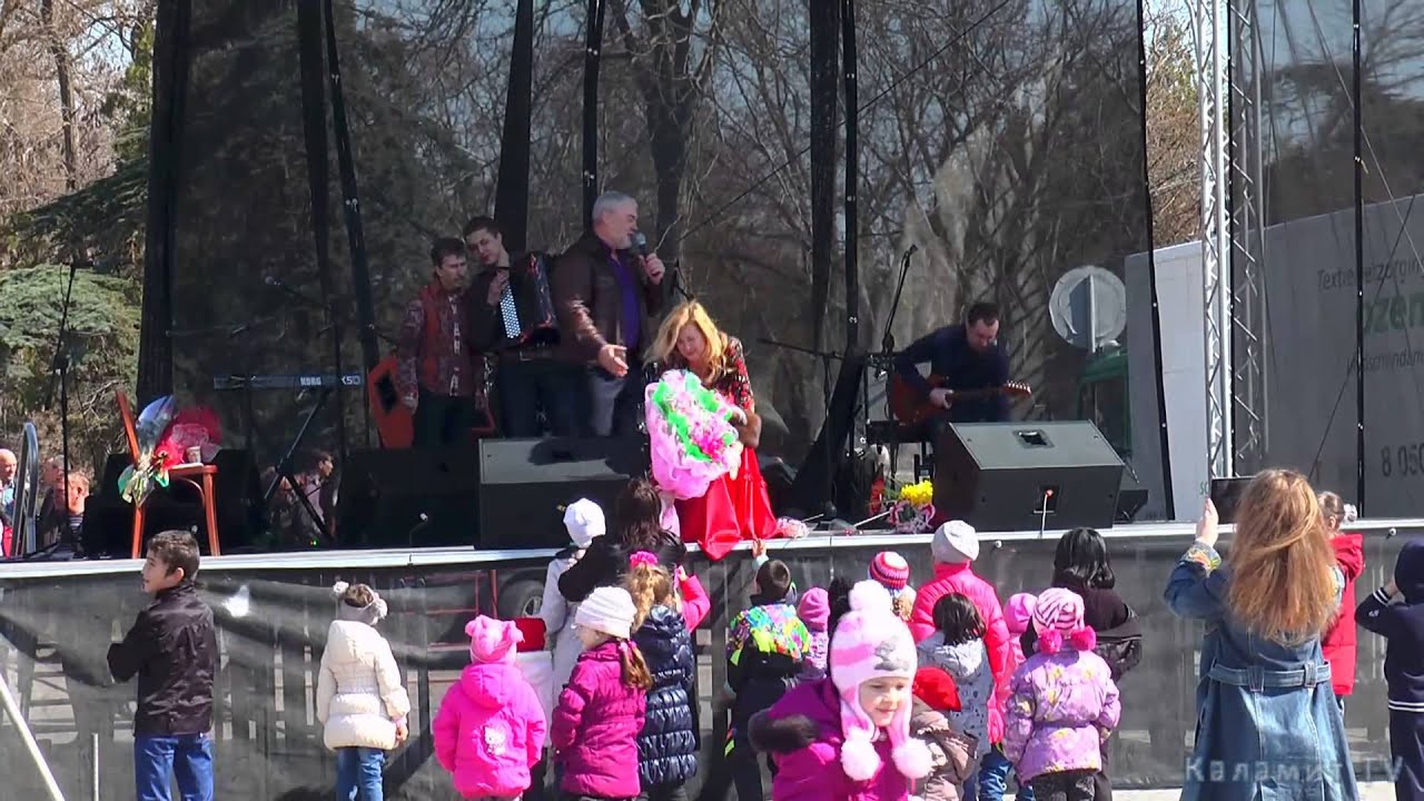 Вика Цыганова в Крыму: Евпатория 15.03.2014 - концерт