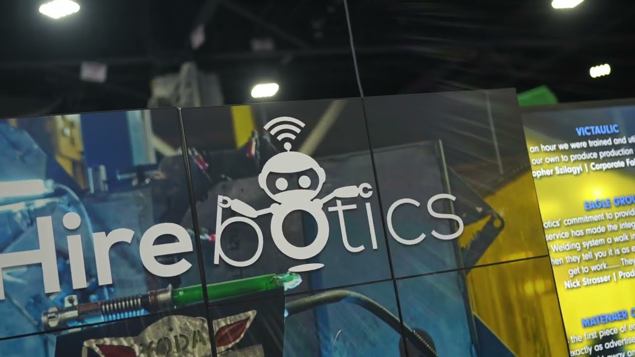 Quick Overview of Hirebotics' booth at Fabtech Expo 2022