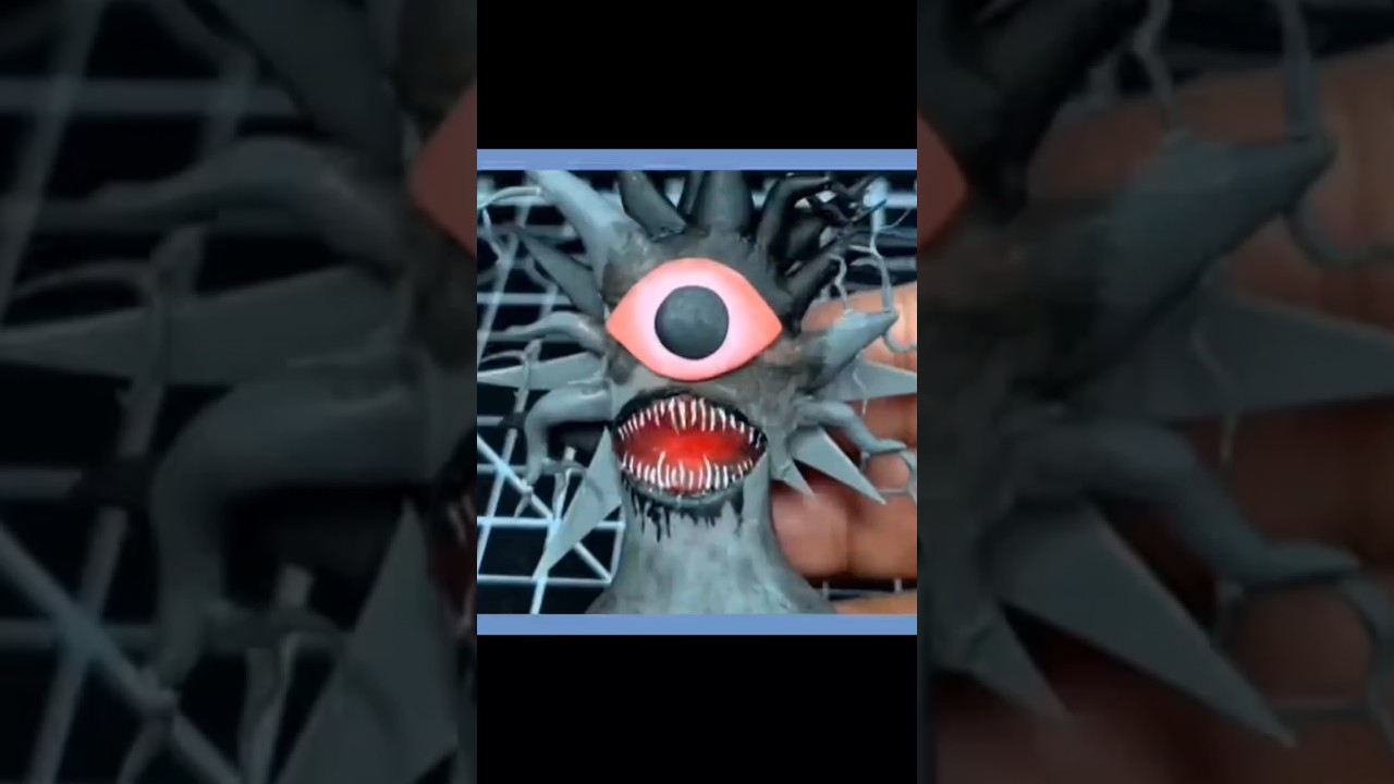 Horror 😨 eye #handmadesculpture #dollart