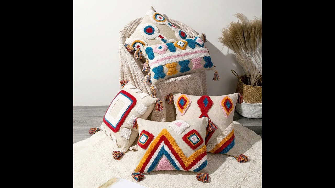 Handmade Moroccan Cushion Cover Pillow