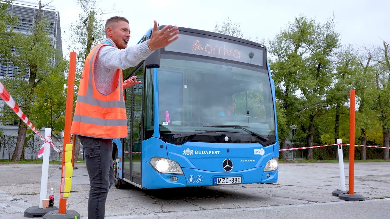 Szedd alá! - Járművezetői ügyességi verseny az ArrivaBus-nál