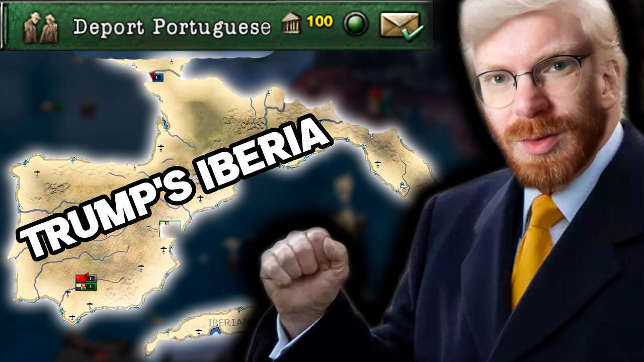 I RolePlayed Spanish Trump in HOI4 MP (VOD)