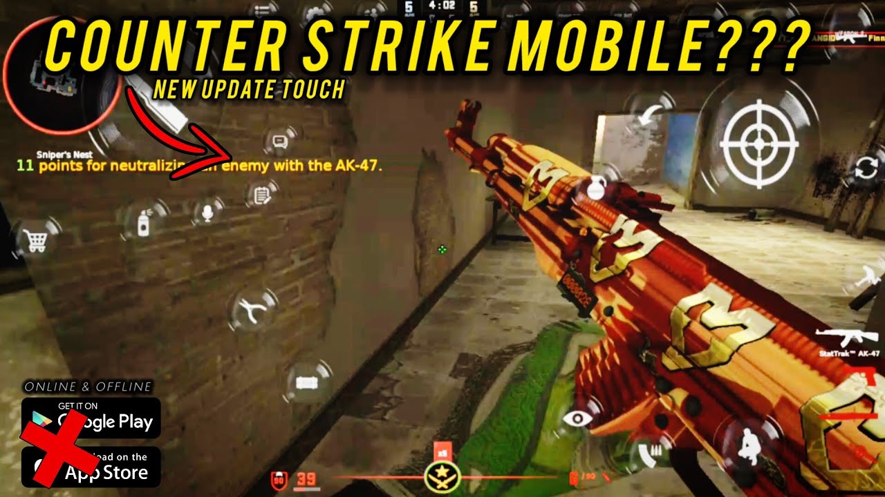 CSMOS&CSSO NEW TOUCH 2026 GAMEPLAY || MIRIP CS2 MOBILE??? #ncsmusic#cs2#csso#gameplay#counterstrike