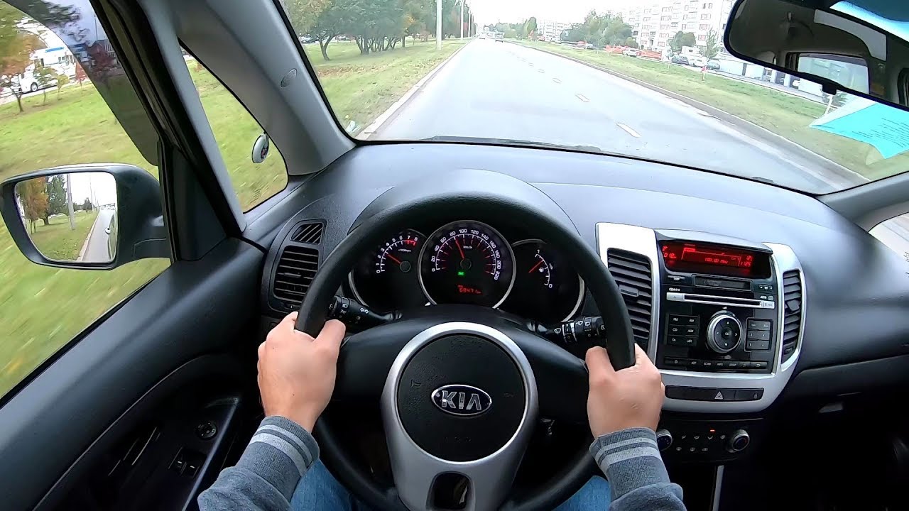 2016 KIA VENGA 1.4 (90) POV TEST DRIVE