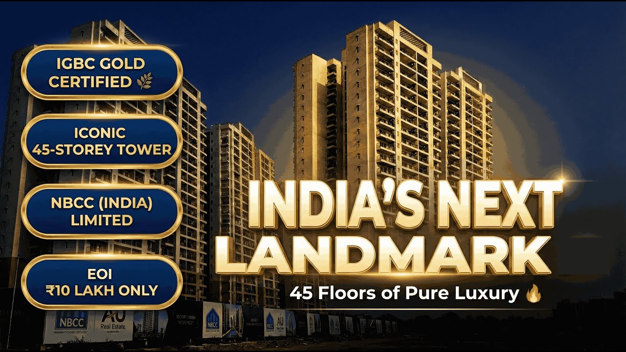 Prime 3 & 4BHK Apartments🔥| Sector 1 GNW | AU Aspire Leisure Valley | Pre-Launch Reveal  Awaits