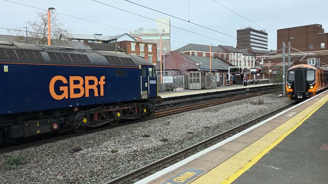 WMSR special service 1M71 passing through Walsall 02/03/2026