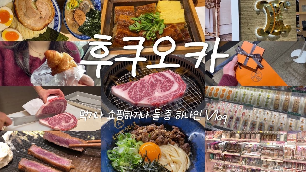 🇯🇵맛집+쇼핑정보 잔뜩인Vlog✨(타임라인⭕️)ㅣ보면 후회 안함!