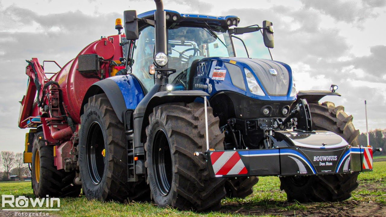 Slurry injection - Mestseizoen 2021 - New Holland T7.315 - Loonbedrijf Bouwhuis
