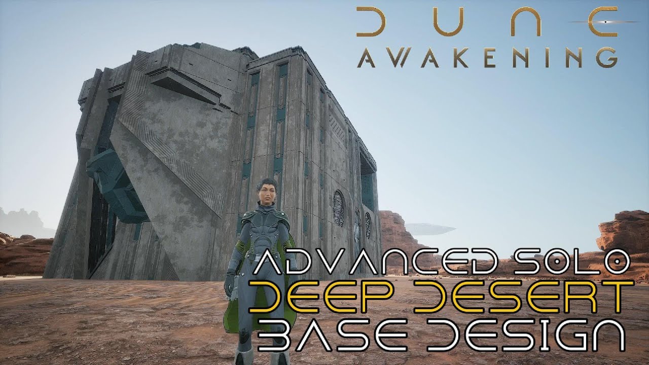 Dune Awakening: Advanced Solo Deep Desert Base | Compact & Efficient