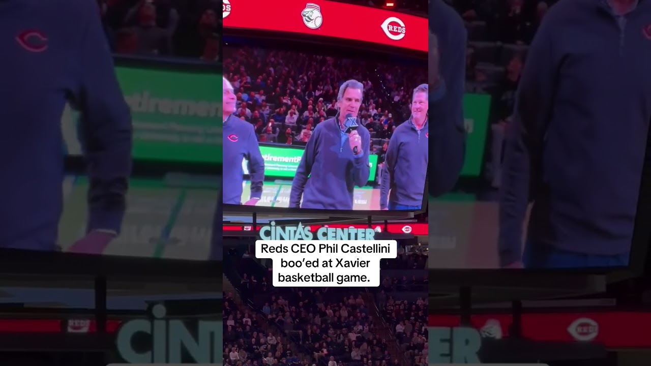 Phil Castellini was boo&rsquo;ed at Cintas Center tonight - Via Trags/Twitter