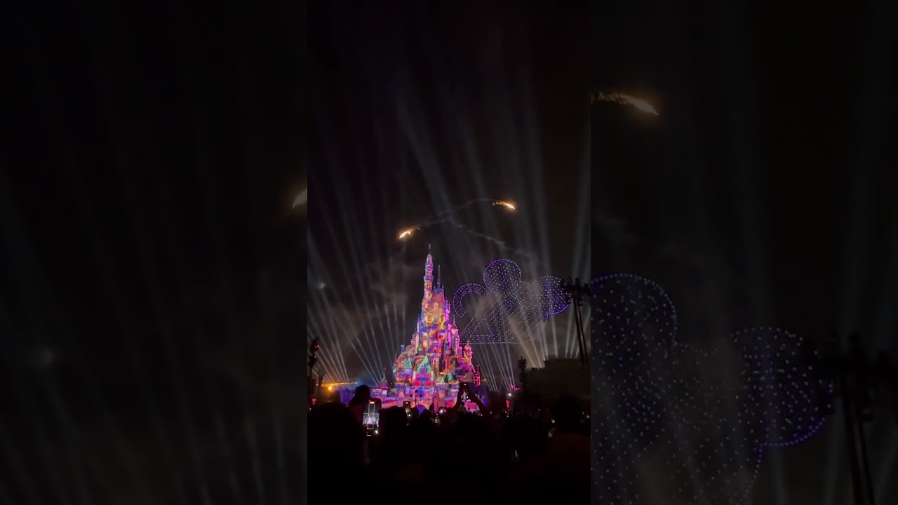 Hong Kong Disneyland 20th Anniversary Celebration 🎉 #disney #fireworks #hongkong #disneyparks