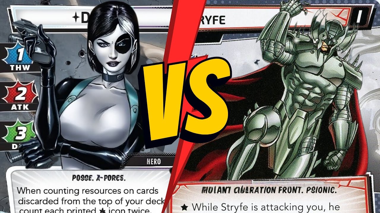 Domino vs. Stryfe - Marvel Champions Gameplay - Live Replay