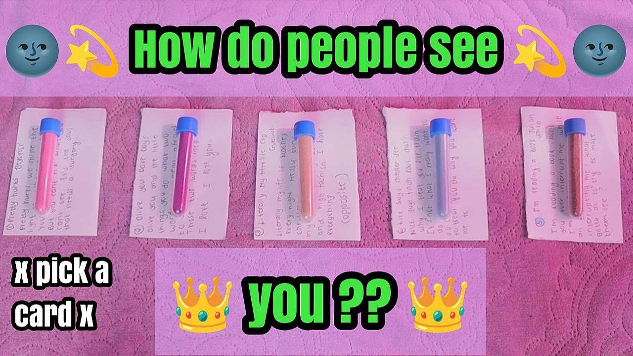 How do people see you?? 💫🌚 || PICK A CARD READING || TAROT