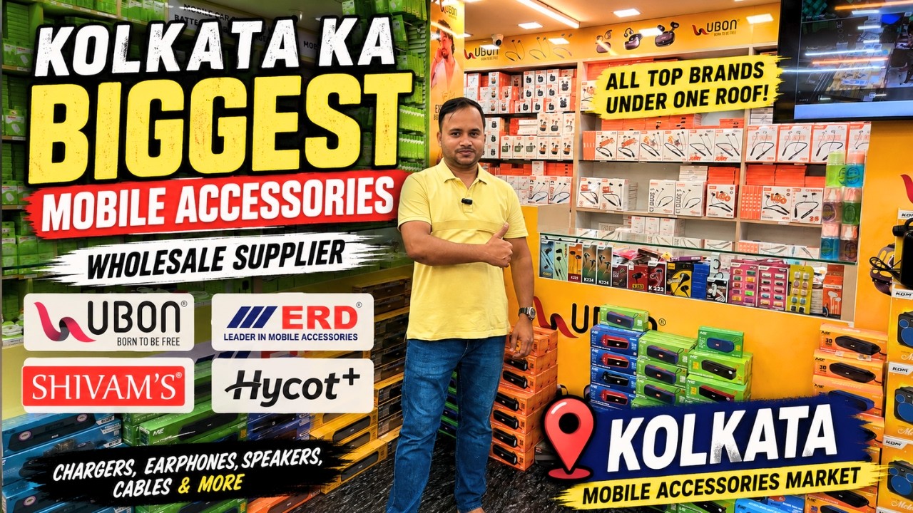 Latest Mobile Accessories from Ubon, ERD, Shivam's, and Hycot+ | Kolkata's Trusted Accessories Wh...